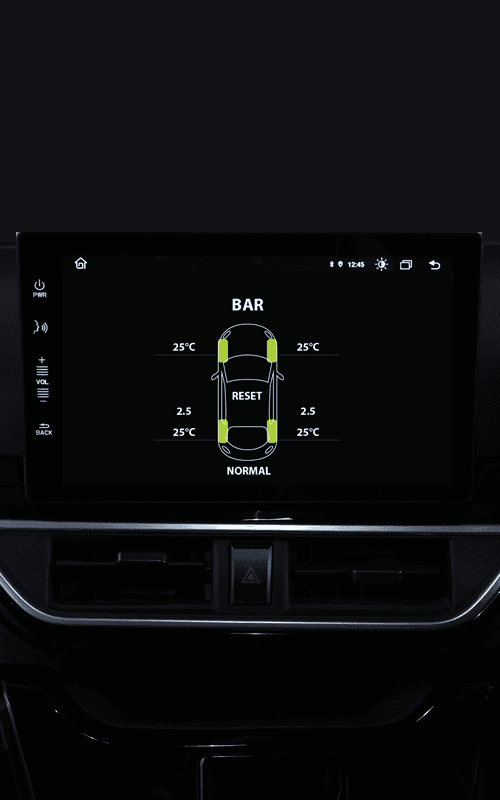 Tire Pressure Screen